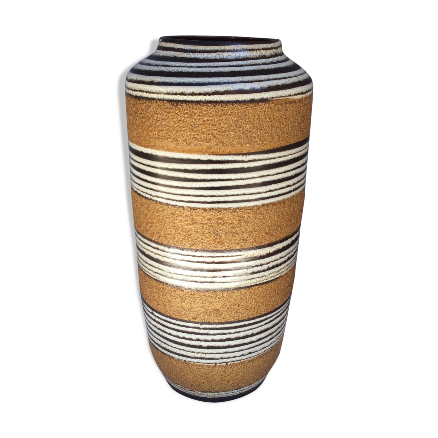 Xxl West Germany ceramic vase, 1960s