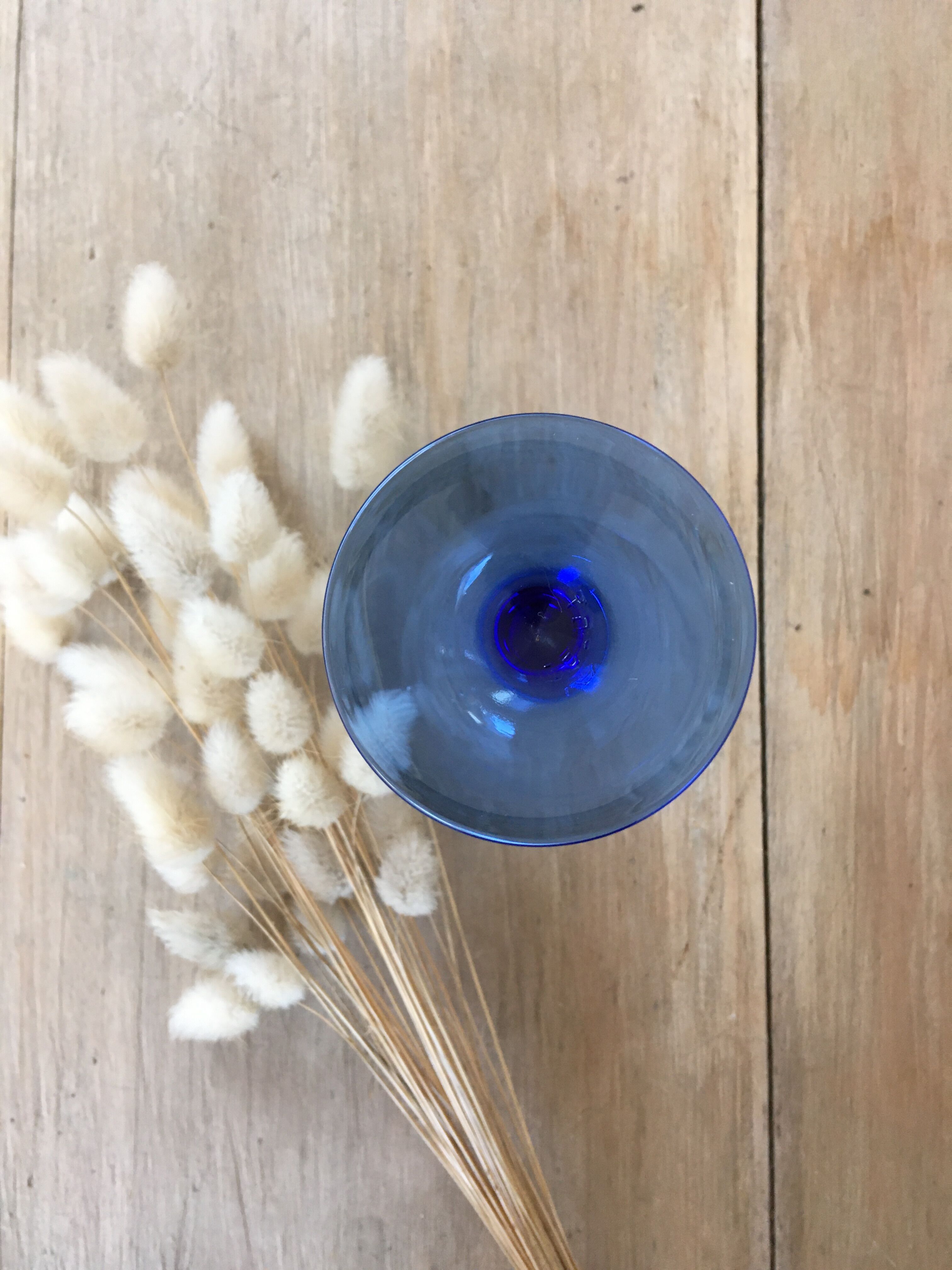 Blue foot glasses