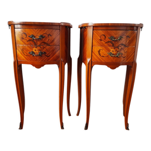 Paire tables chevet