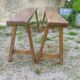 Pair of farm benches 150 cm