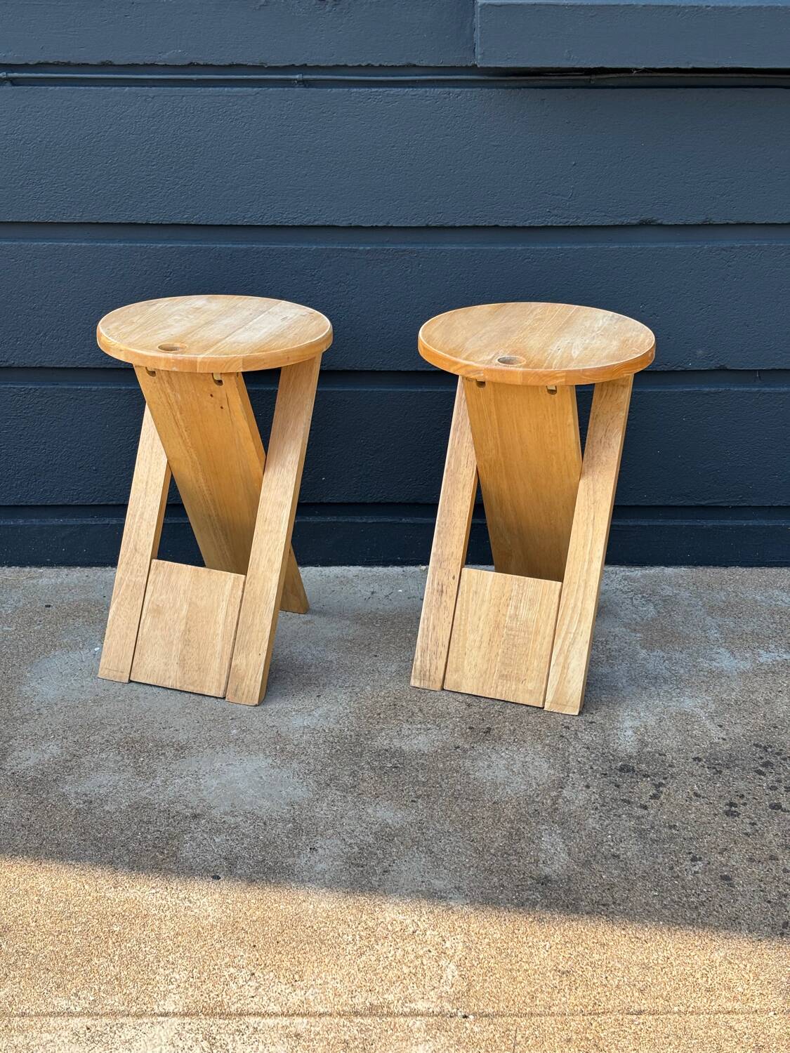 Designer folding stool 70