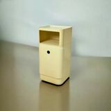 Kartell Componibili Vintage Set: Laundry Bin and Storage Container by Anna Castelli, 1960s
