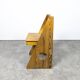 Solid pine sculptural chair by Gilbert Marklund for Furusnickarn