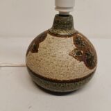 Stoneware table lamp foot, from the Erika Decor series, designed in 1971