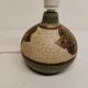 Stoneware table lamp foot, from the Erika Decor series, designed in 1971