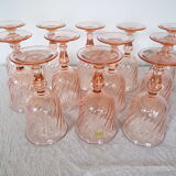 6 Rosaline water glasses