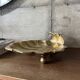 Empty pocket scallop in brass from the 50s
