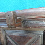 Wall coat rack solid oak 9 hooks