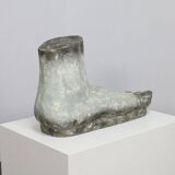 Decorative object sculpture large foot, 1960s