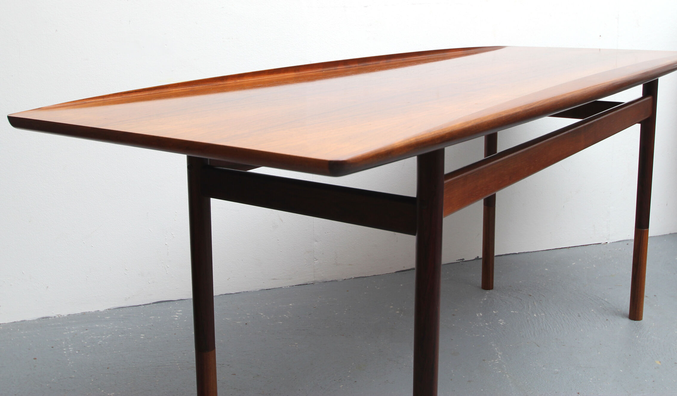 Coffee table Rosewood Grete Jalk, Poul Jeppesen 1960