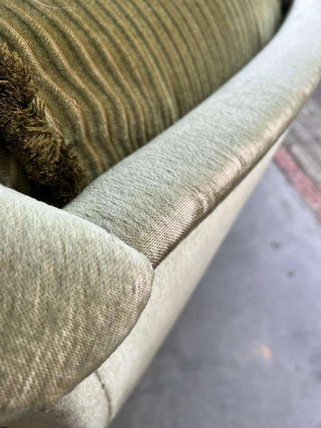 Vintage green single-seater / armchair / club chair