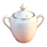 1920s Porcelain Sugar Bowl Frédéric Legrand Limoges France