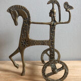Statuette en laiton