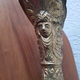 Large golden patina ewer