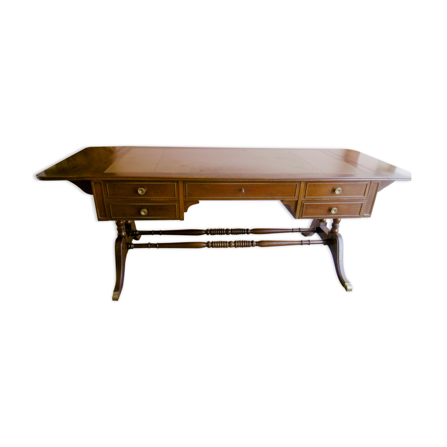 English style mahogany notary office