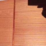 Teak veneer sideboard