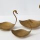 Suite de 3 vide-poches cygnes 1970 vintage
