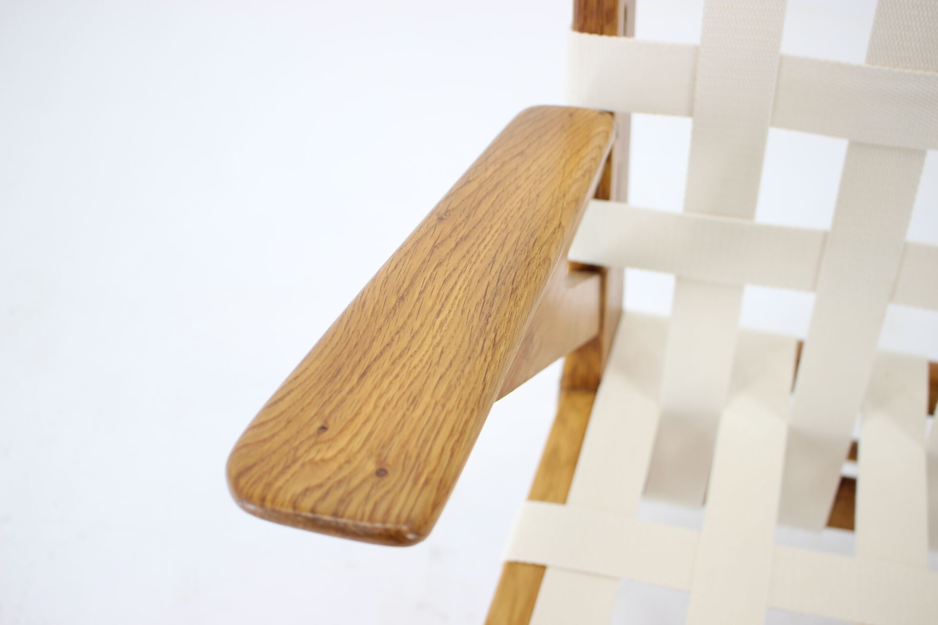 1960s Oak Armchair by Krásna Jizba, Czechoslovakia