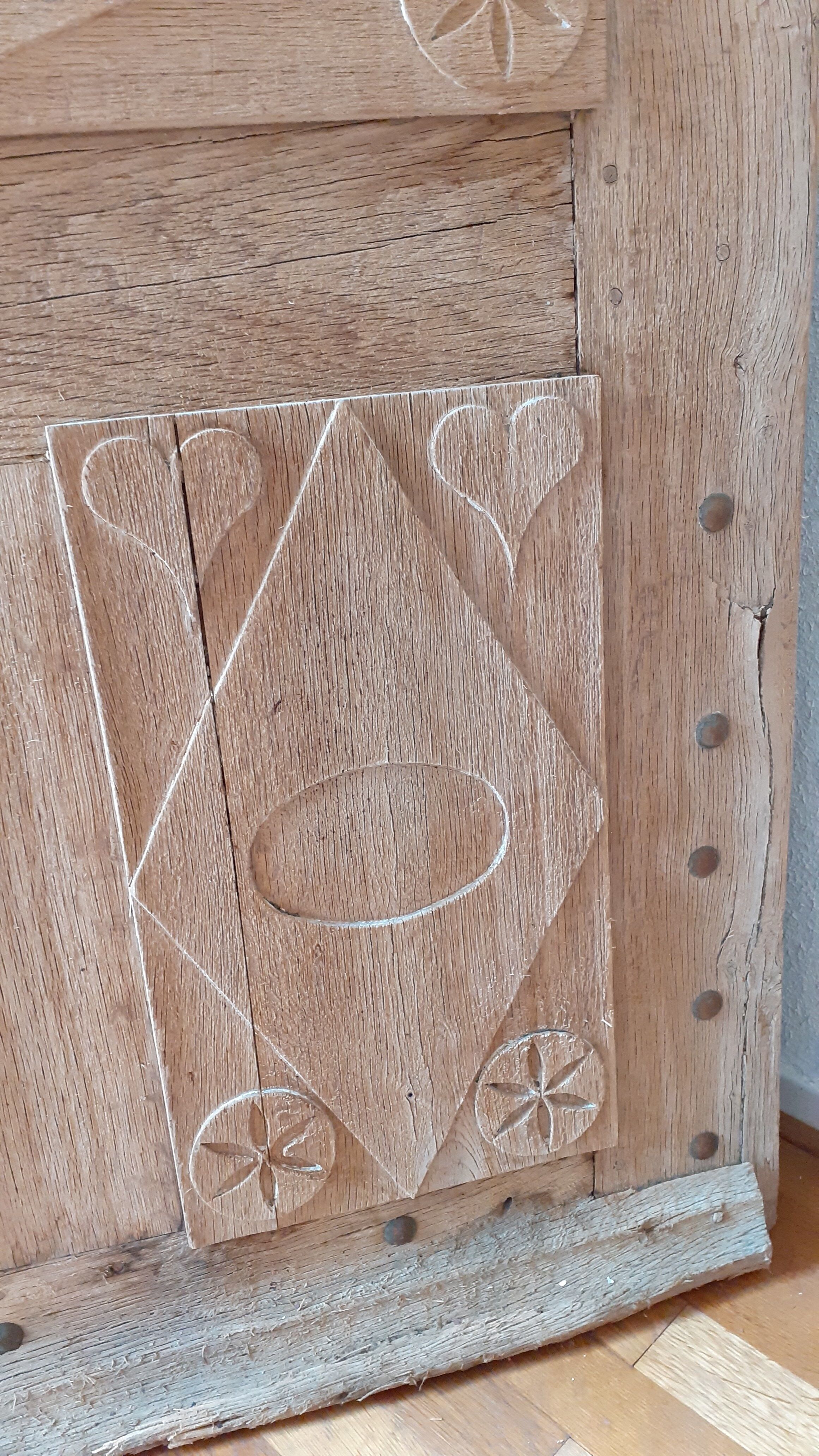 Oak door xviii th