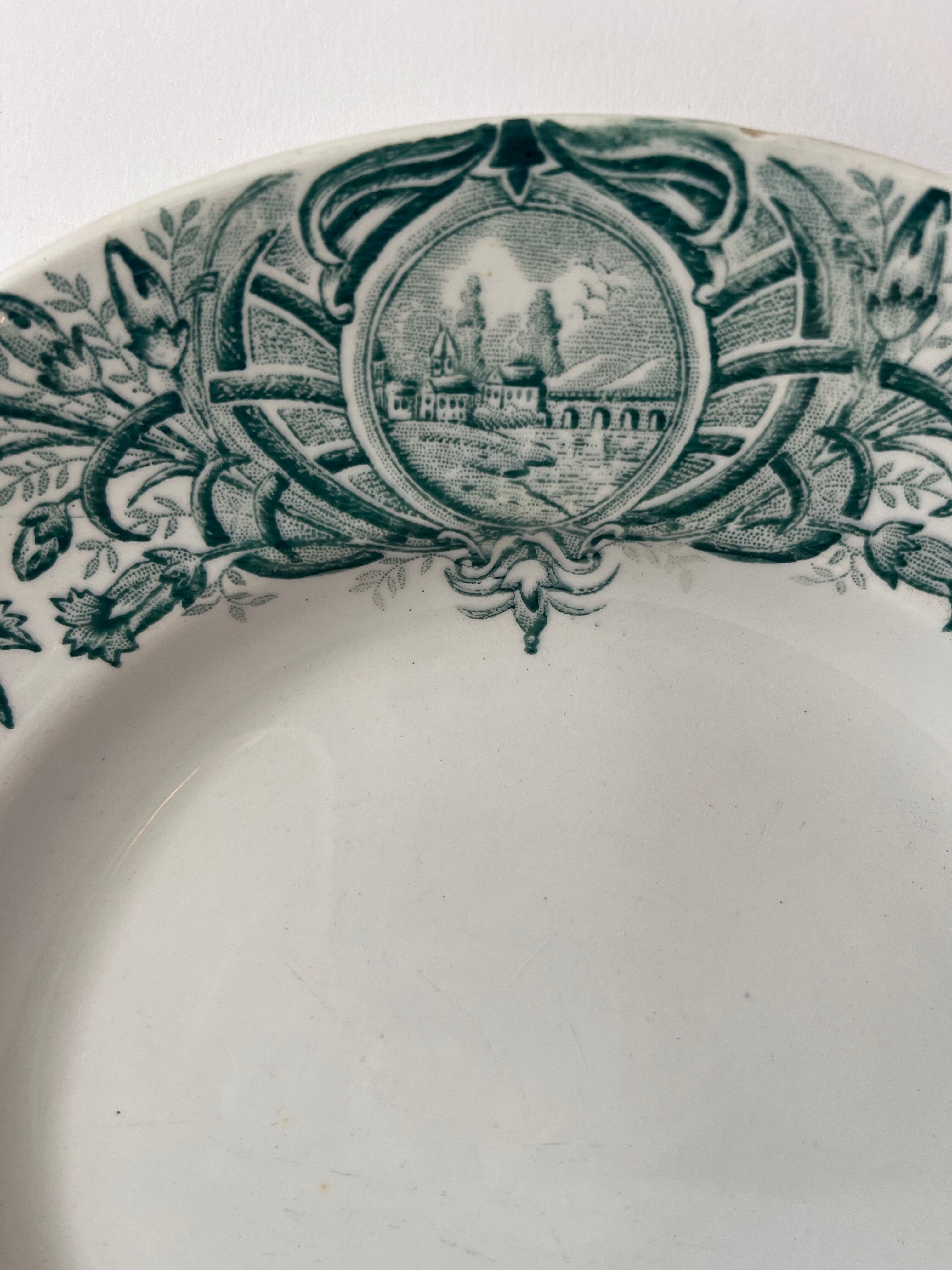 Assiette plate Terre de fer - A.Lebacqz & M. Bouchart