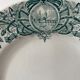 Assiette plate Terre de fer - A.Lebacqz & M. Bouchart