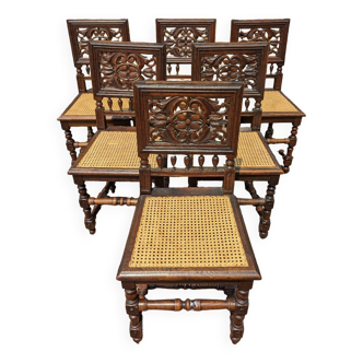 Set of 6 henry 2 chairs
