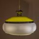 Suspension Space Age Blanche et Jaune