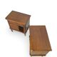 Pair of Italian bedside tables from the mid-20th century.