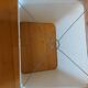 Travertine lamp foot with its original lampshade