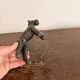 Antique Sculpture Airedale Terrier Welsh Regule Art Deco 1930