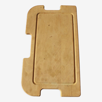 Wooden cutting board notches