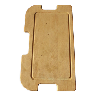 Wooden cutting board notches