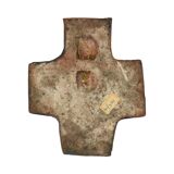 Small Cross Crucifix Pottery Perignem Amphora Style