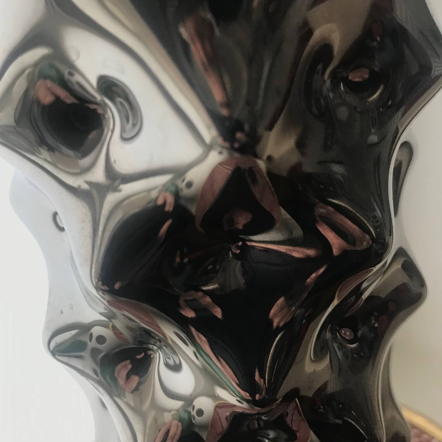 Vintage Platinum Vase • “Vibrations” • Rosenthal • 1970