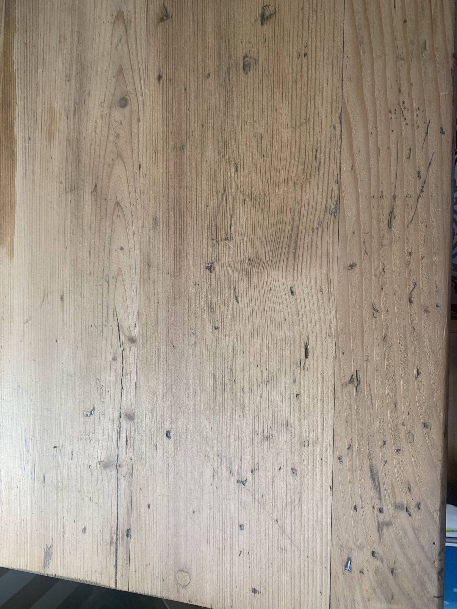 Solid wood desk, 1 drawer