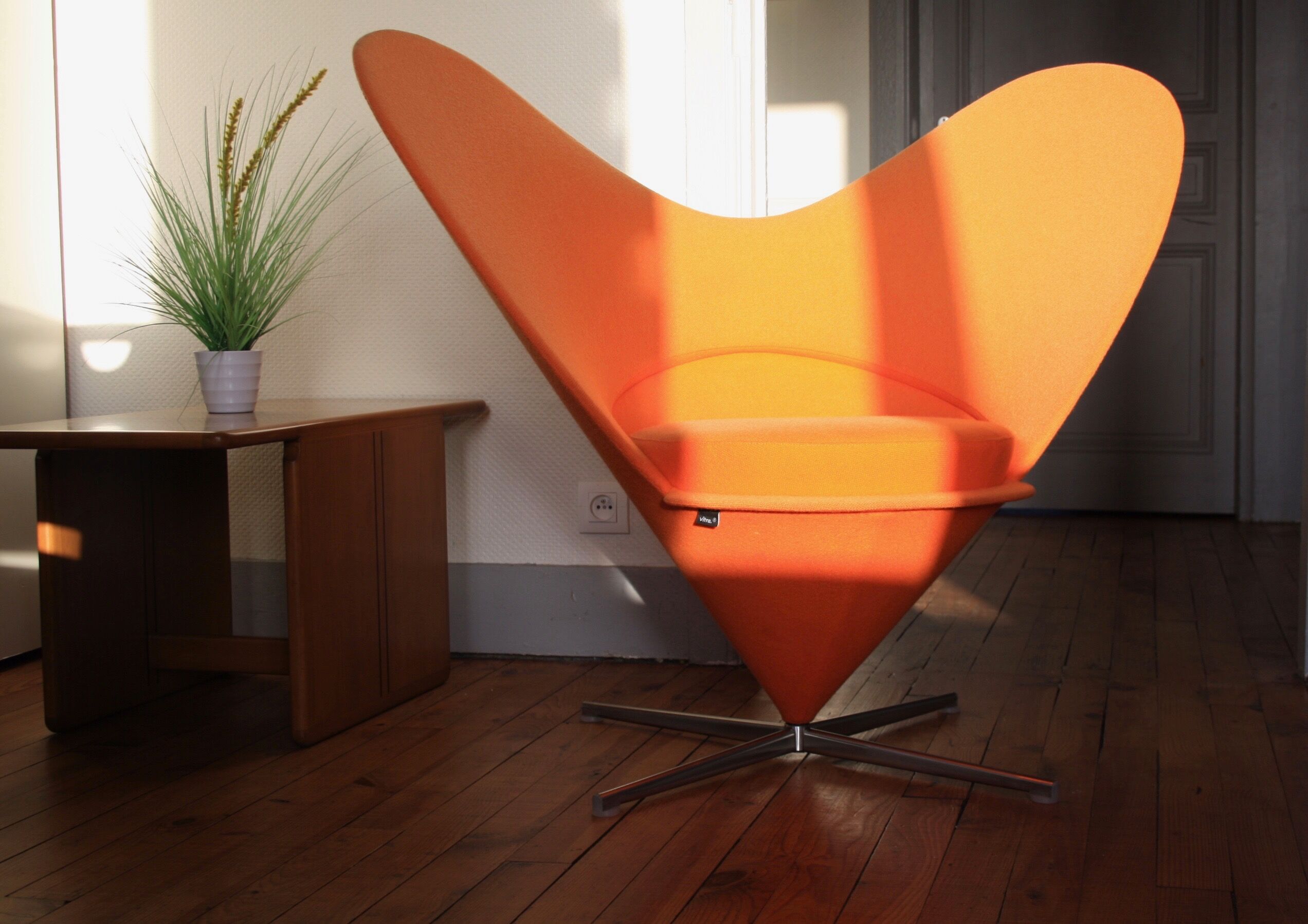 Heart Cone Chair by Verner Panton for Vitra