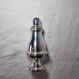 Antique 1960s English Style Silver Plated Metal Sugar Bowl