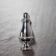 Antique 1960s English Style Silver Plated Metal Sugar Bowl