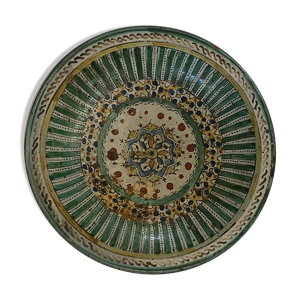 plat Maroc Fès à décor