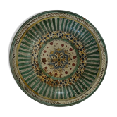Plat Maroc Fès à décor de mille pâtes XVIII ou XIXe Afrique