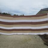 Wool bed throw