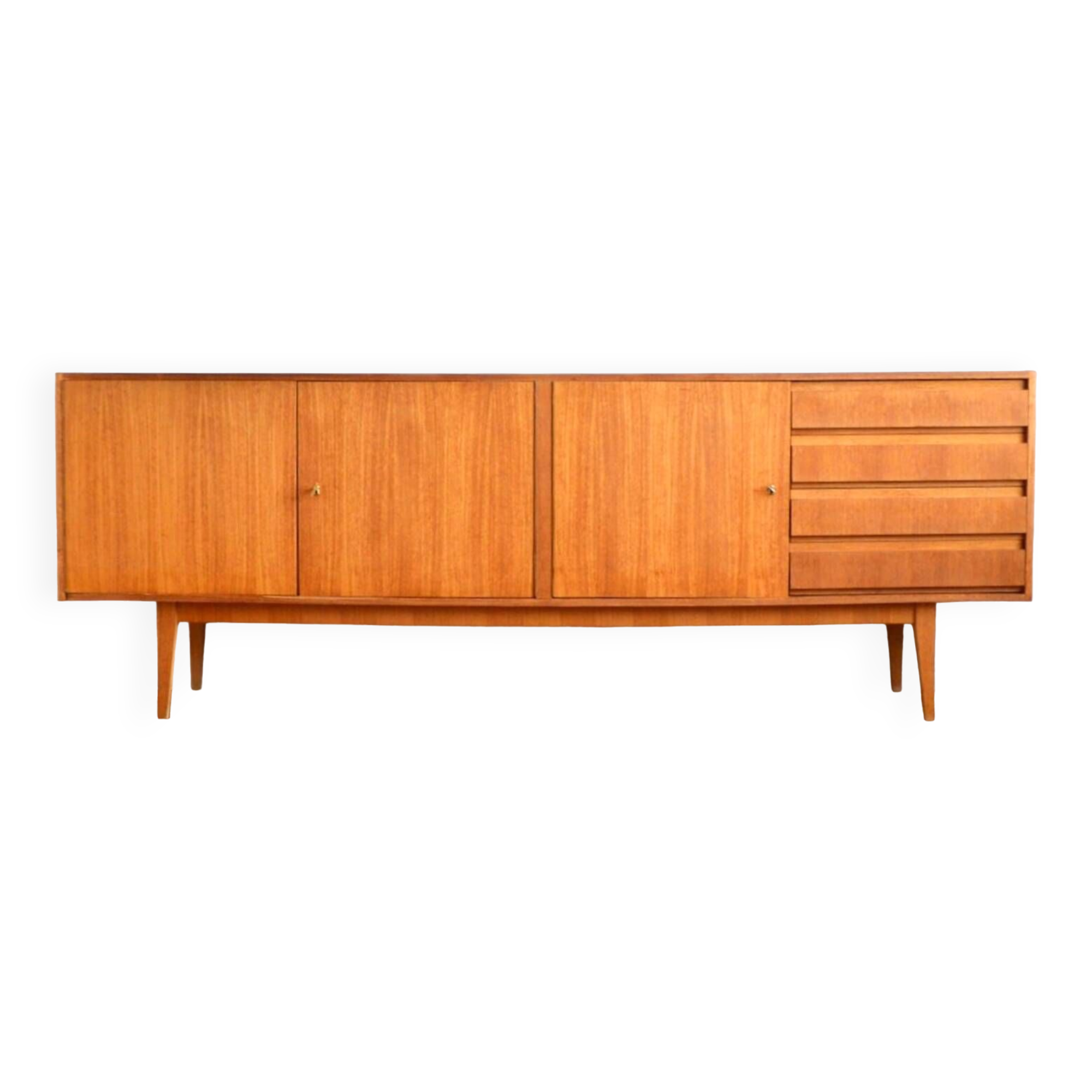Vintage Scandinavian teak sideboard