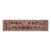 Hand-knotted rug, vintage Turkish rug 53x187 cm