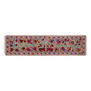 Hand-knotted rug, vintage Turkish rug 53x187 cm
