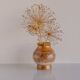 Mid-century Scandinavian modern art pottery vase in ceramic from Tilgmans, Sweden