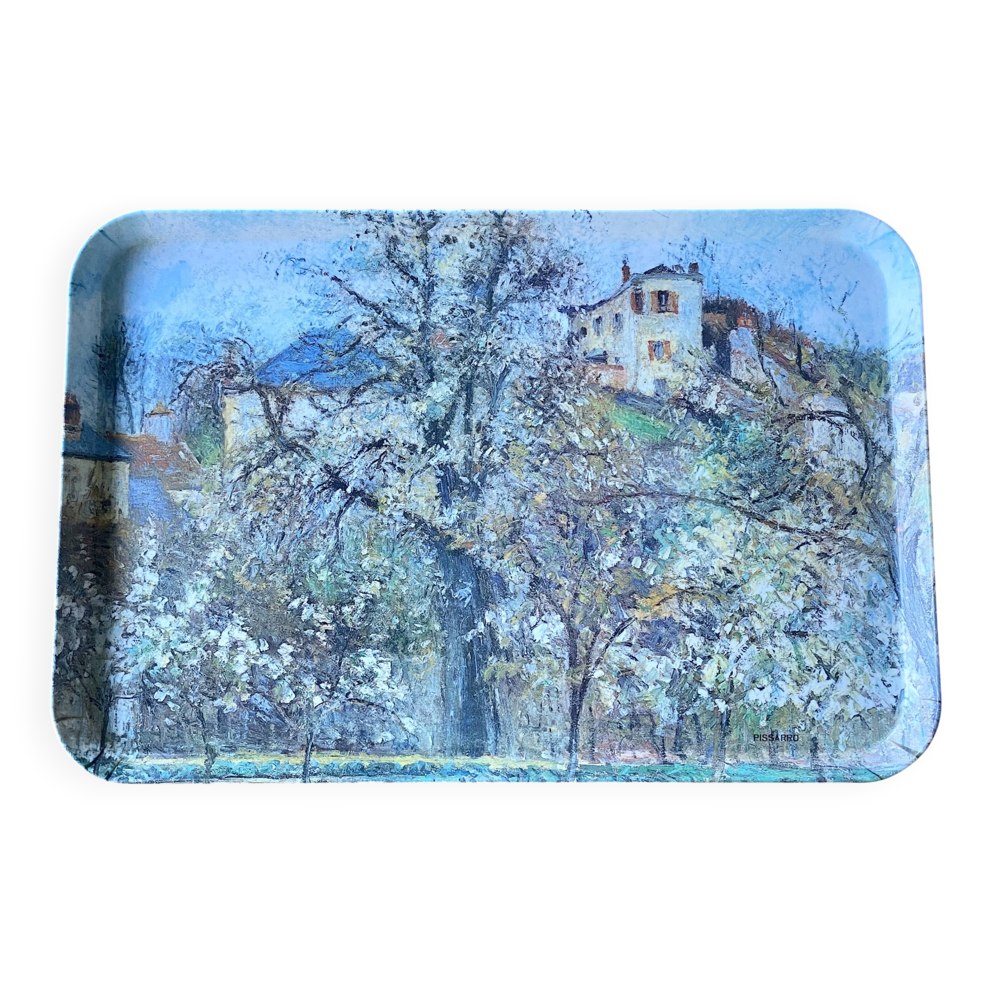 Italian vintage plateau Mebel - Pissaro reproduction - 1960s