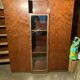 Antique wooden wardrobe, Art Deco style