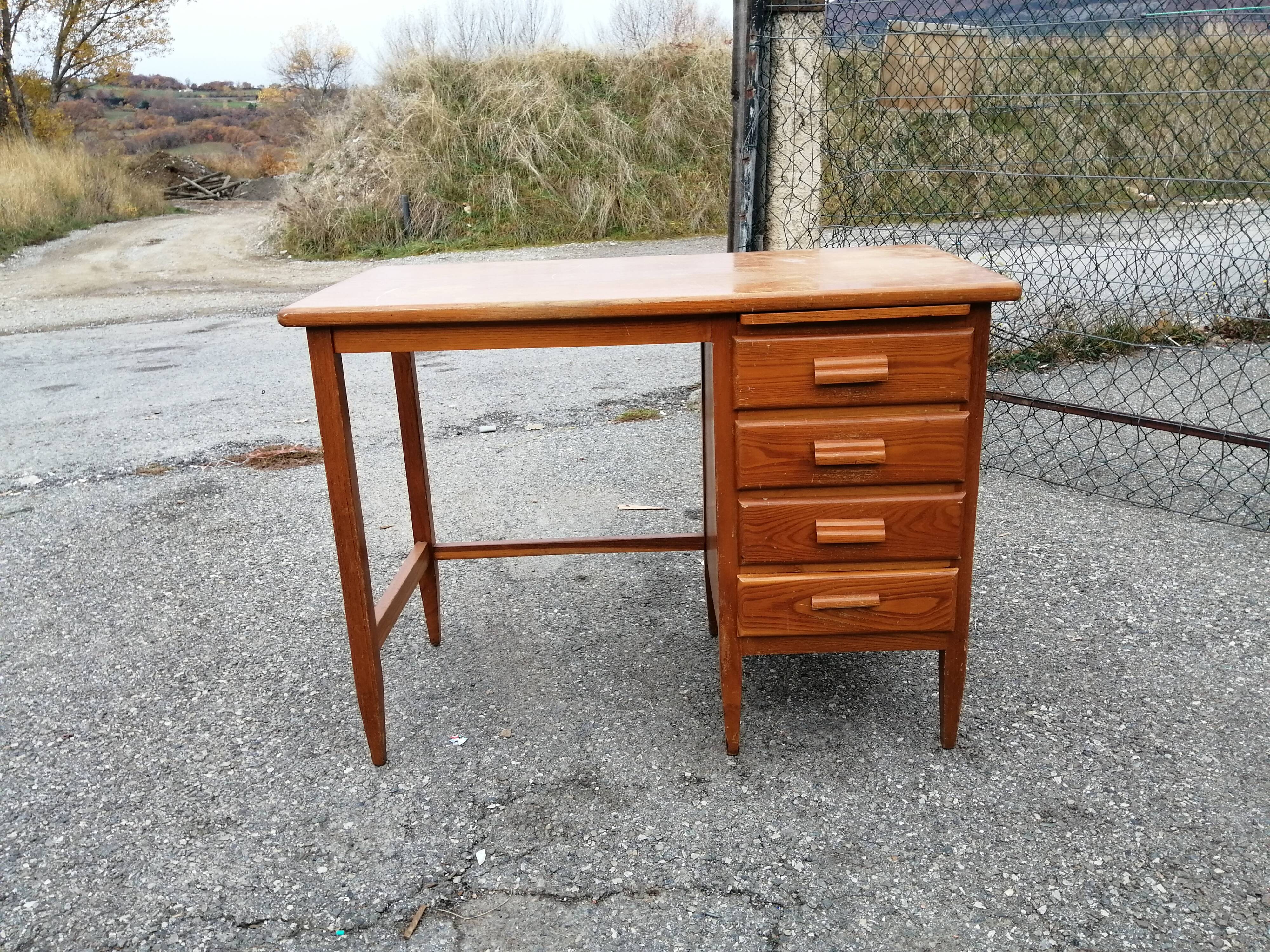 Vintage wooden desk 50s/60s