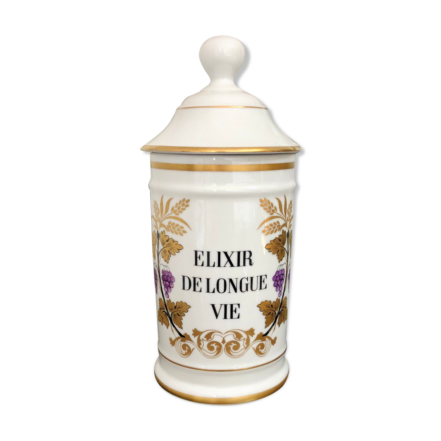 Pot a porcelain pharmacy