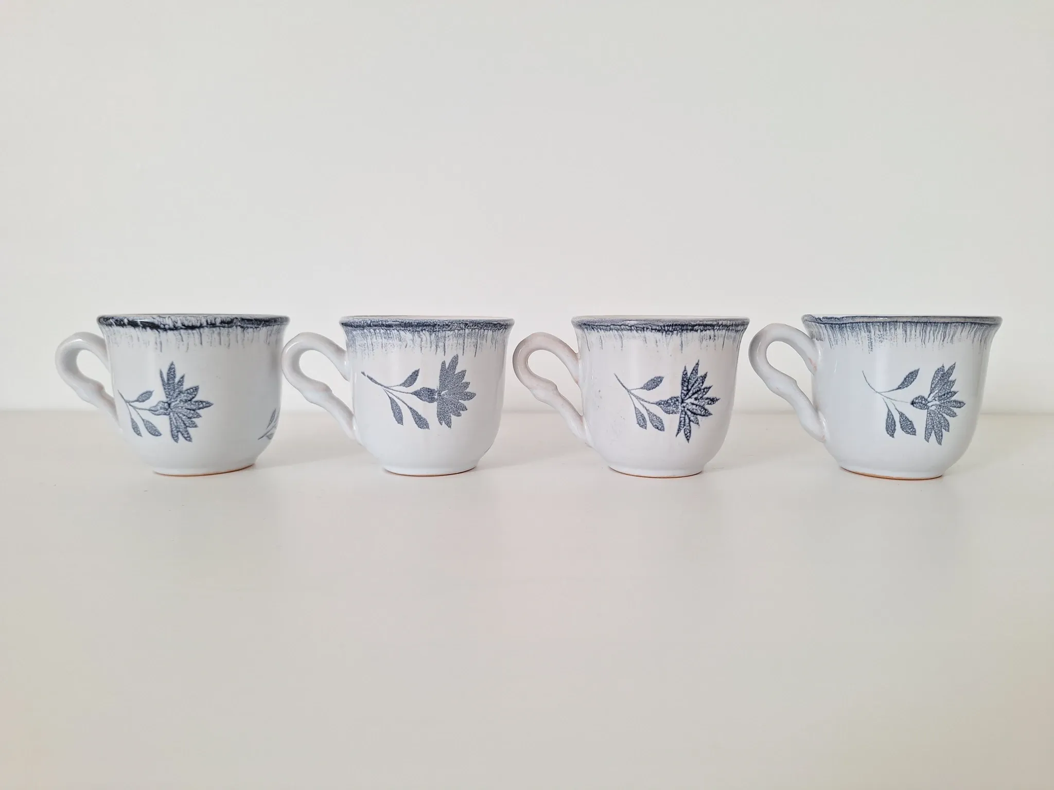Blue coffee cup Niderviller 1970 - 1980